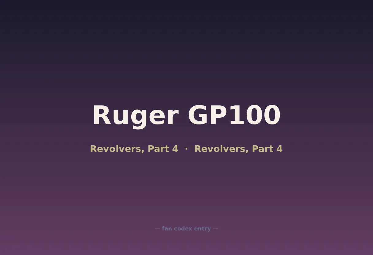 Ruger GP100