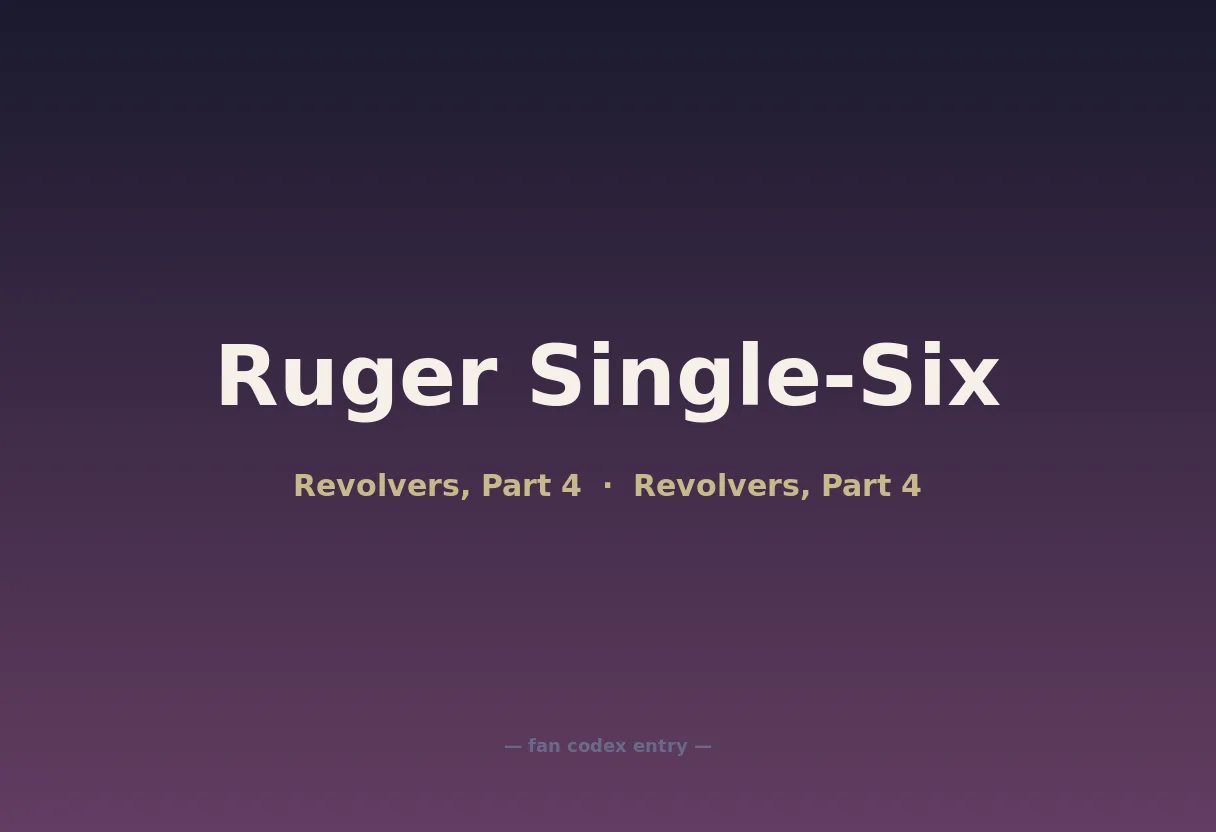 Ruger Single-Six