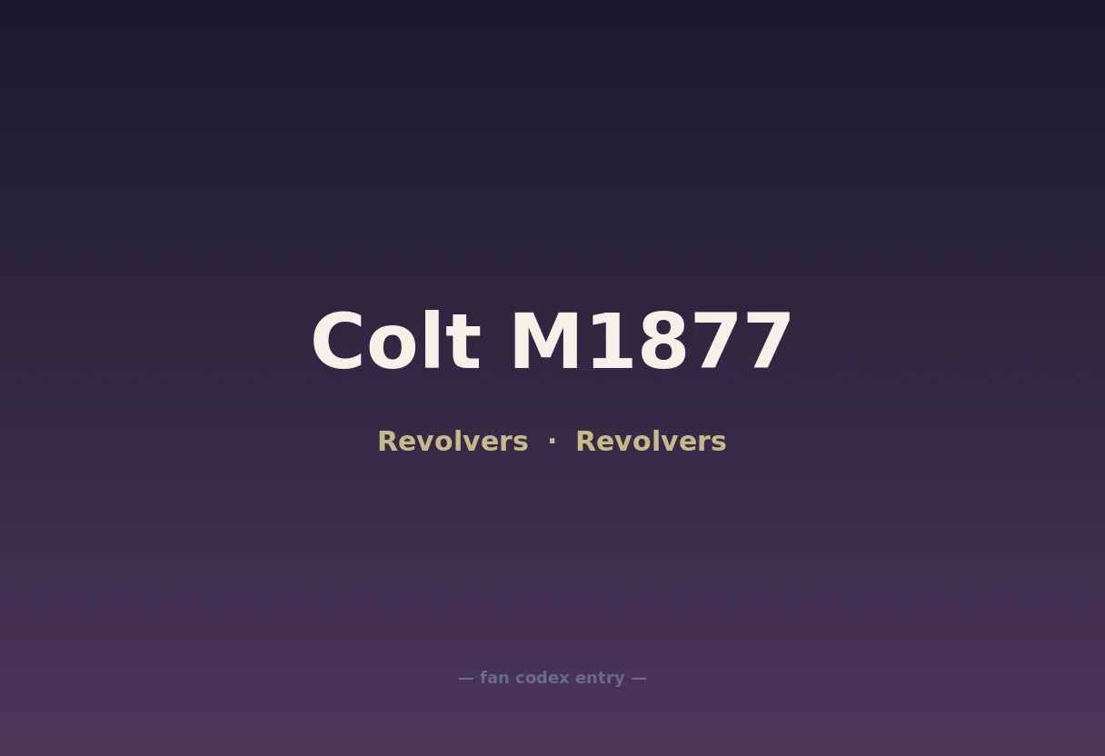 Colt M1877
