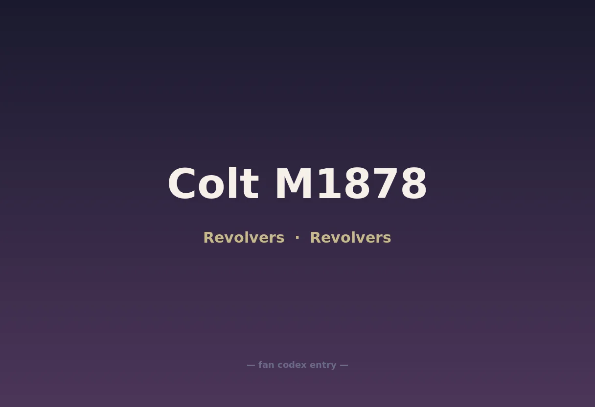Colt M1878