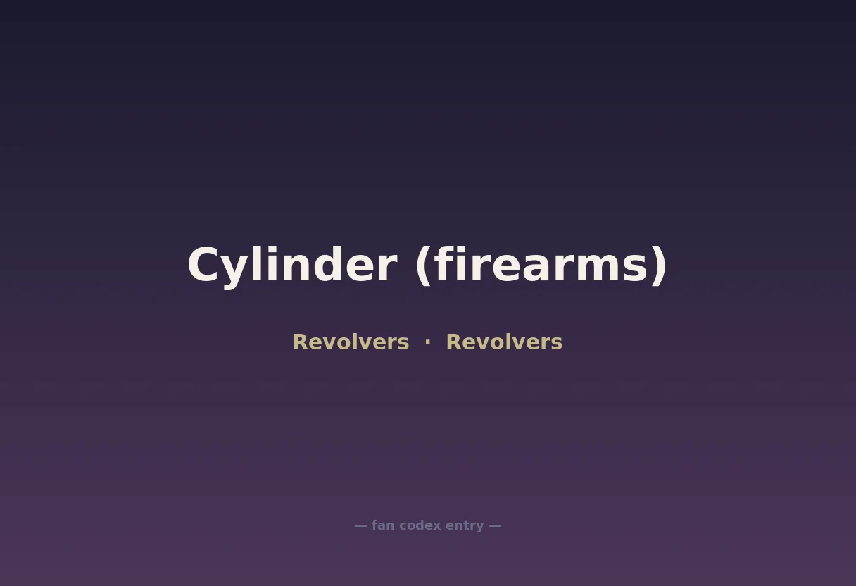 Cylinder (firearms)