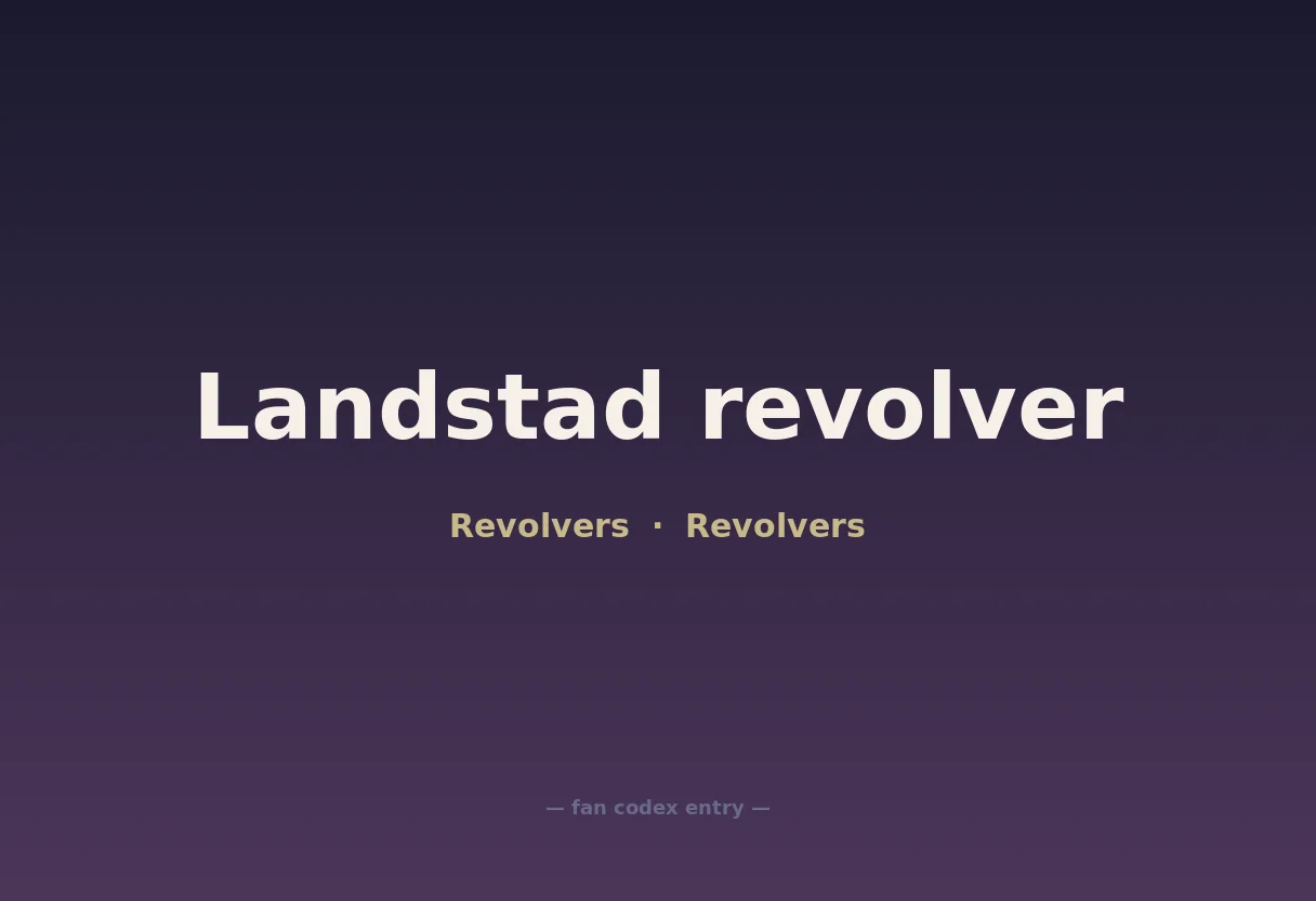 Landstad revolver
