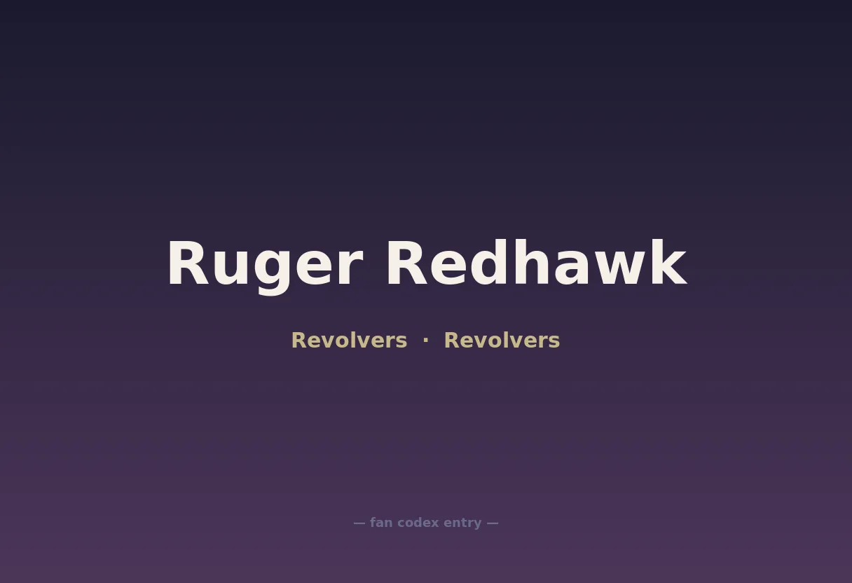 Ruger Redhawk