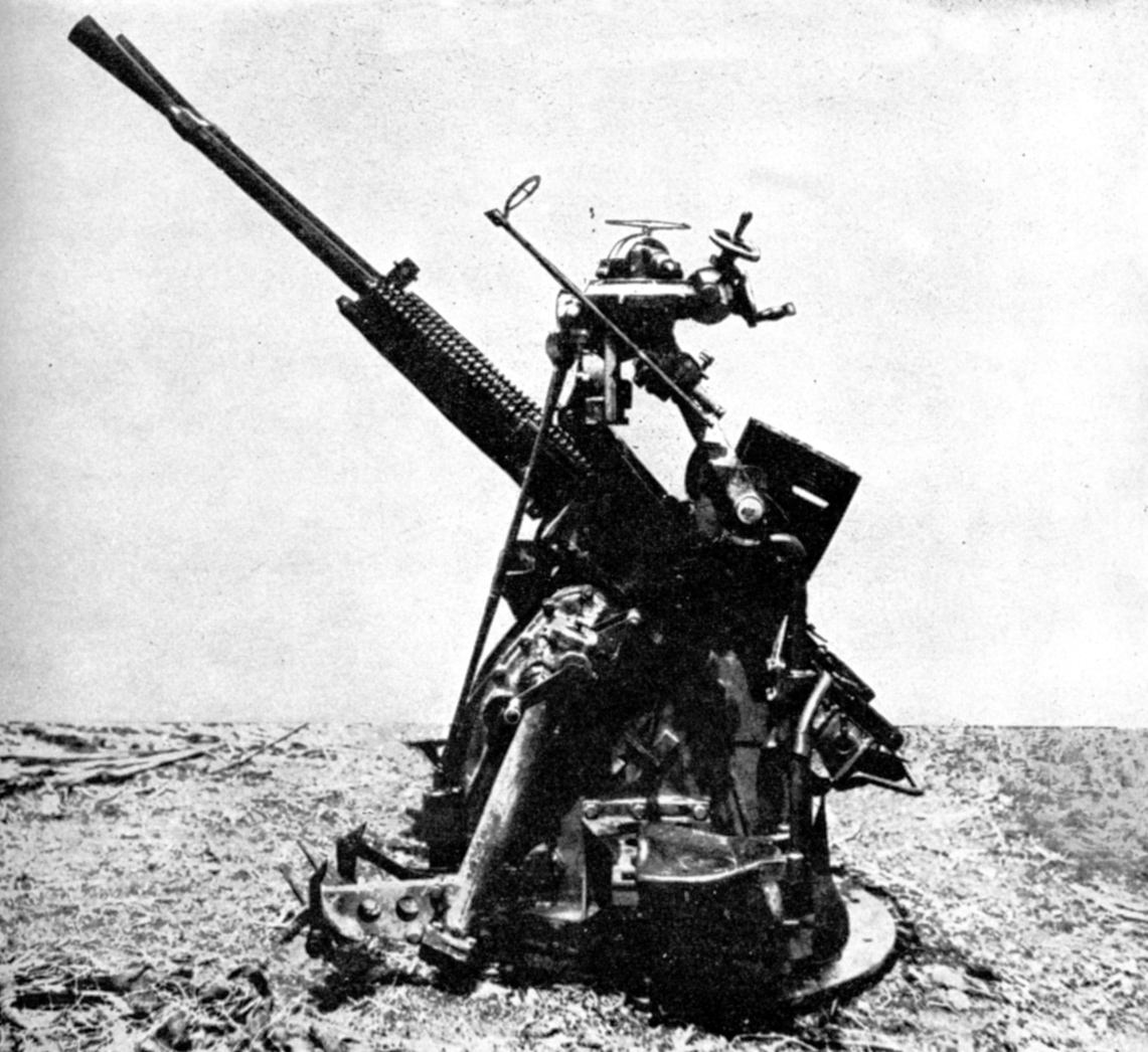 Japanese Type 96 25 mm twin mount with mechanical lead computing sight