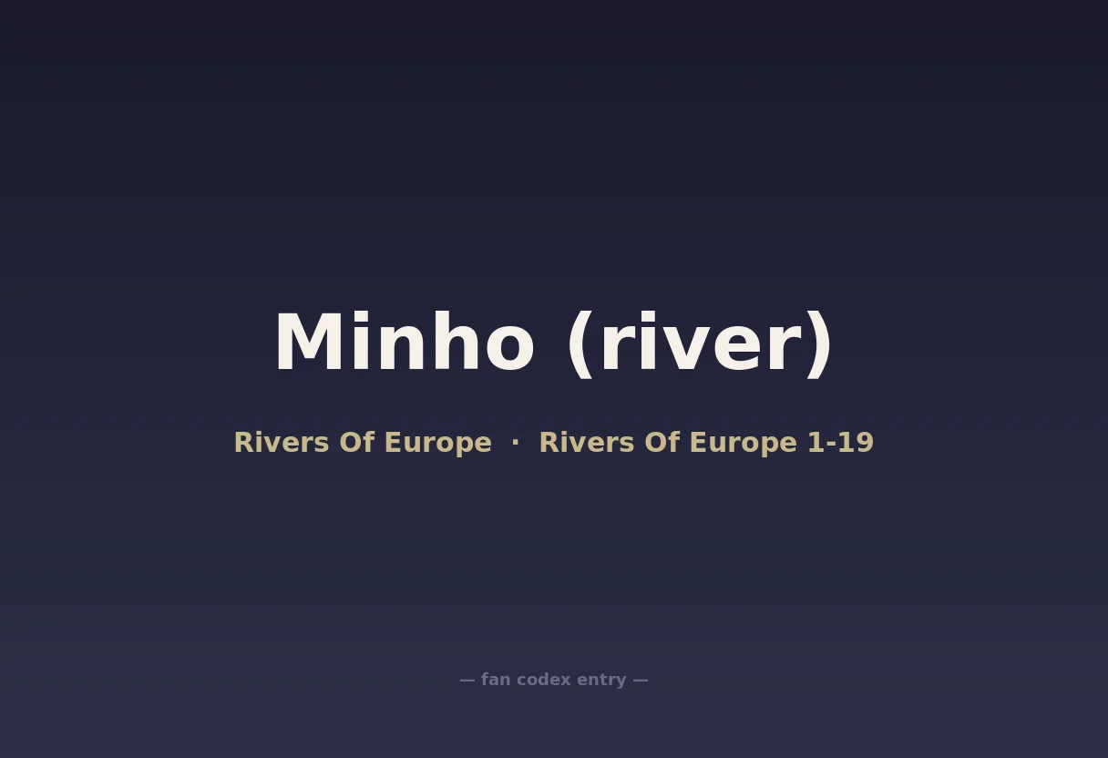 Minho (river)