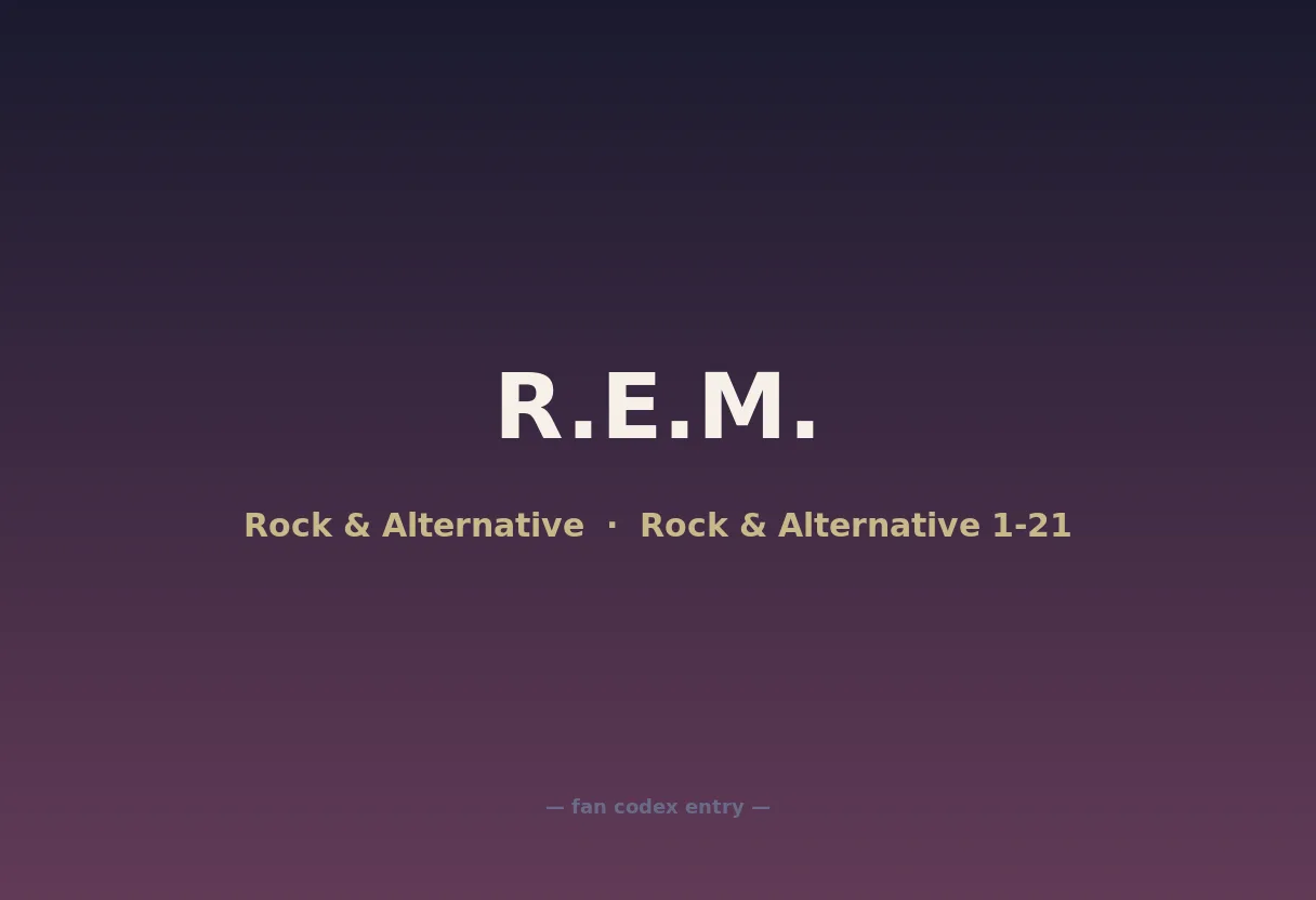 R.E.M.