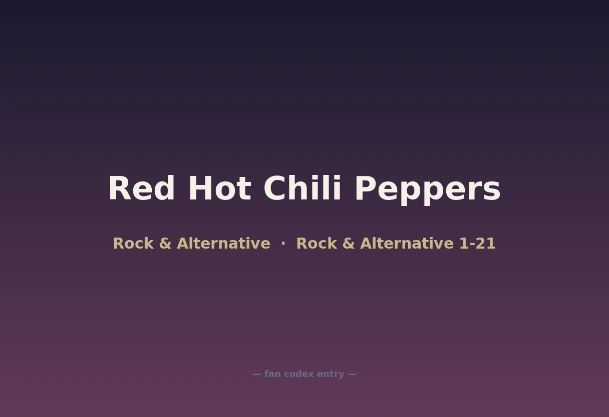 Red Hot Chili Peppers