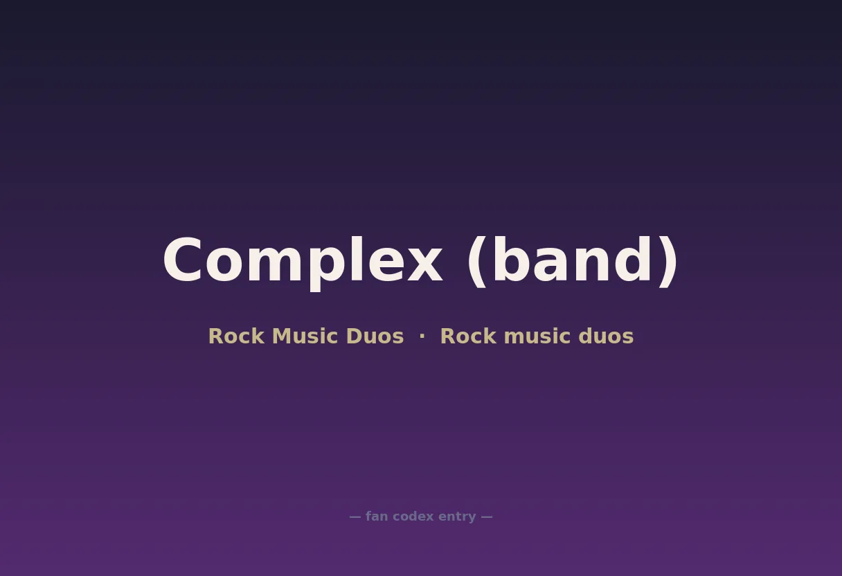 Complex (band)