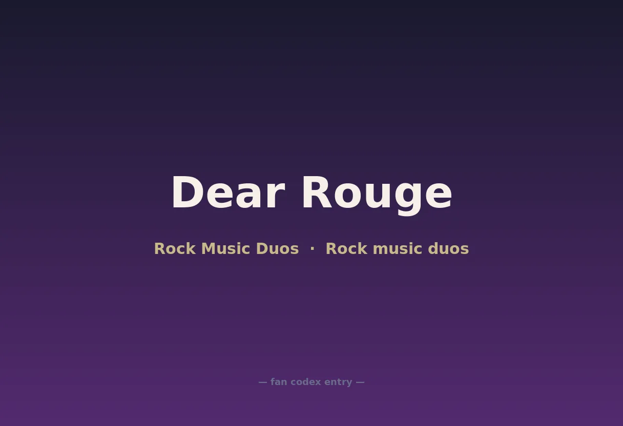 Dear Rouge