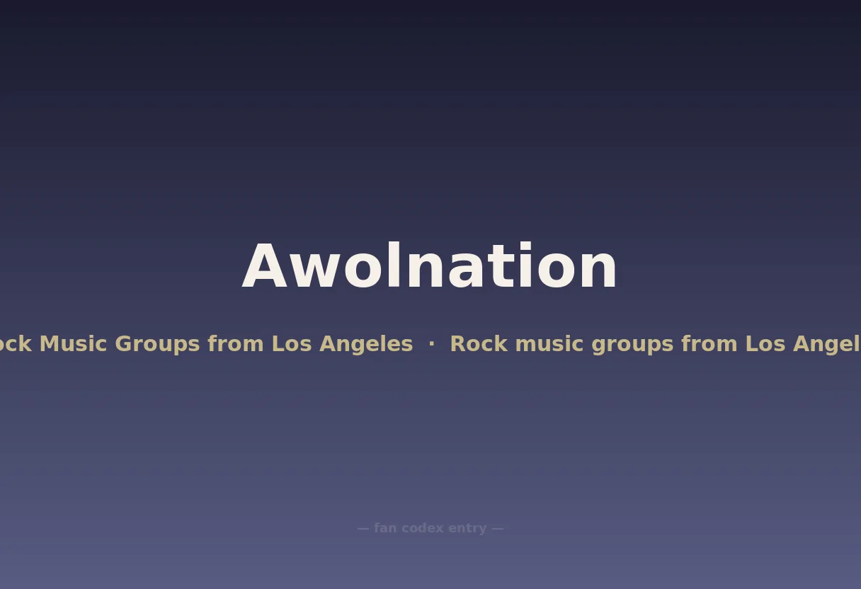 Awolnation
