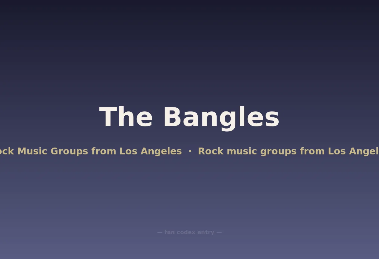 The Bangles