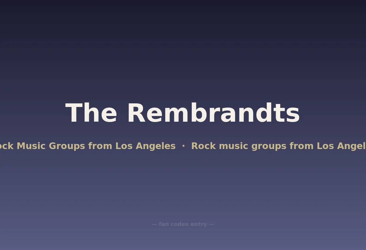 The Rembrandts