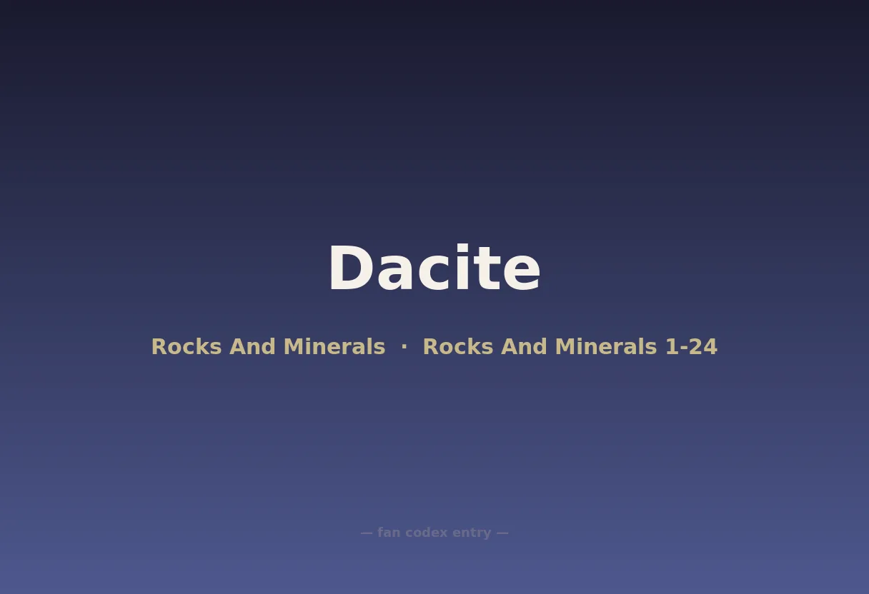 Dacite