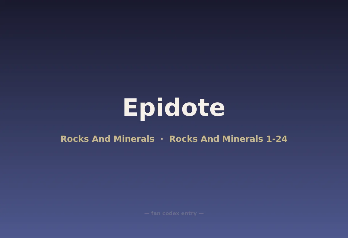 Epidote