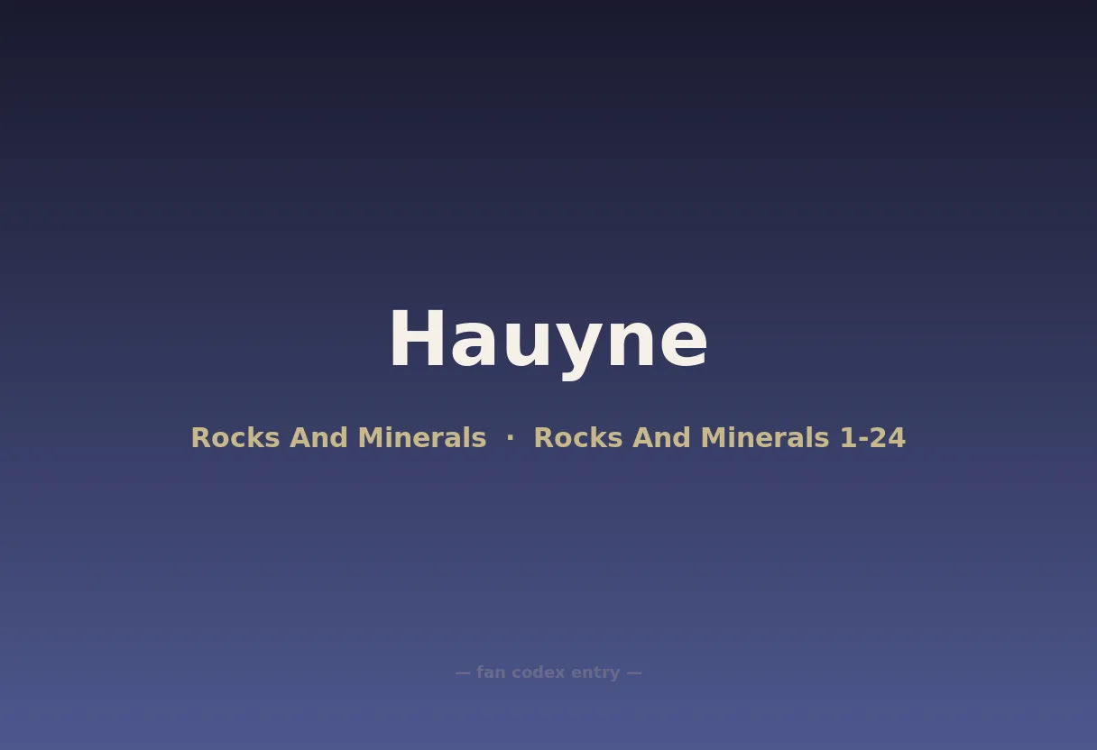 Hauyne