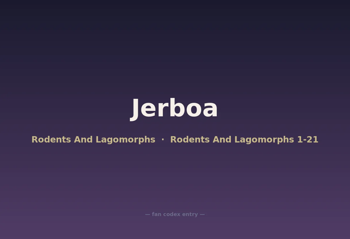Jerboa