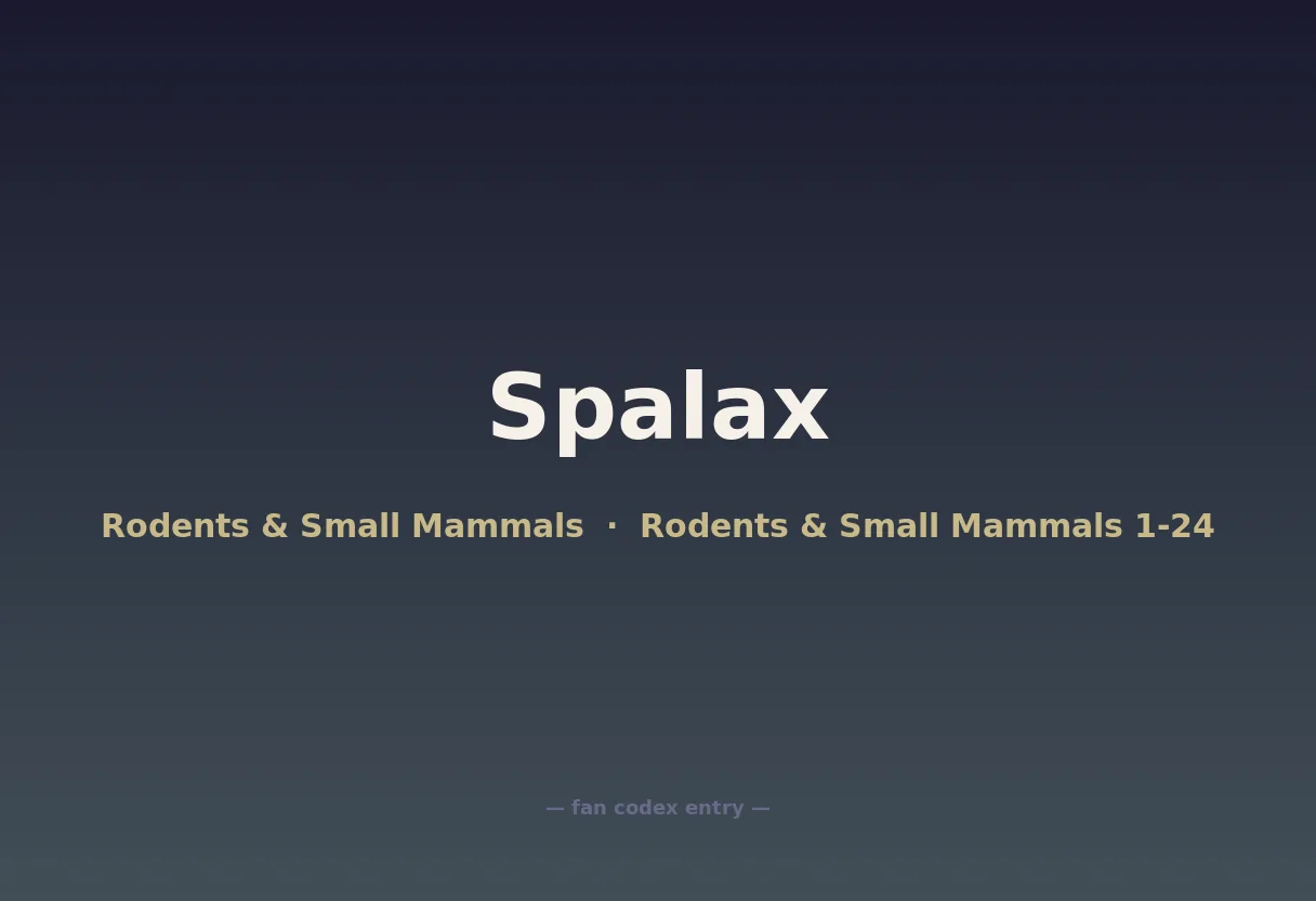 Spalax