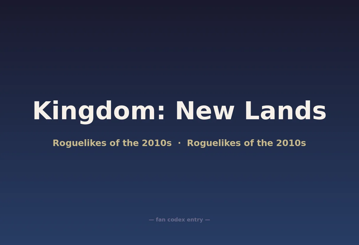 Kingdom: New Lands