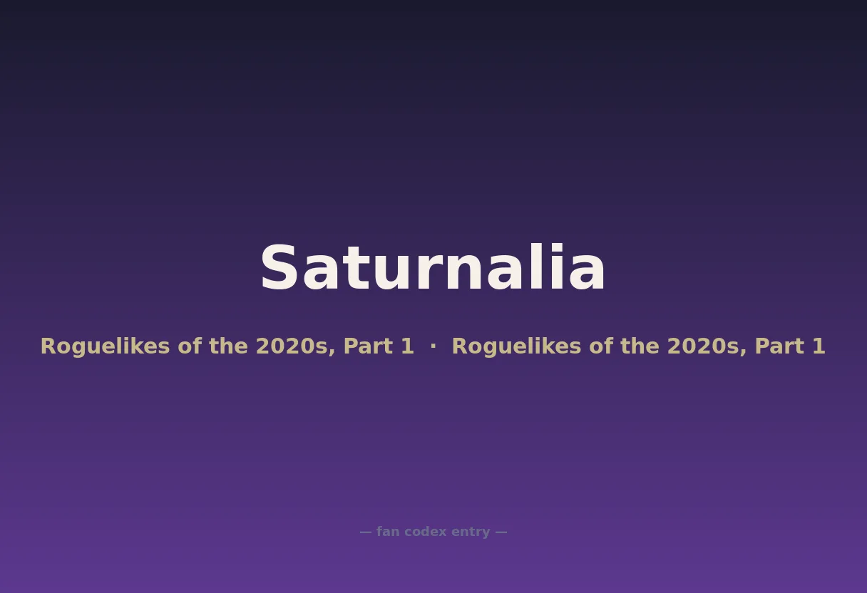 Saturnalia