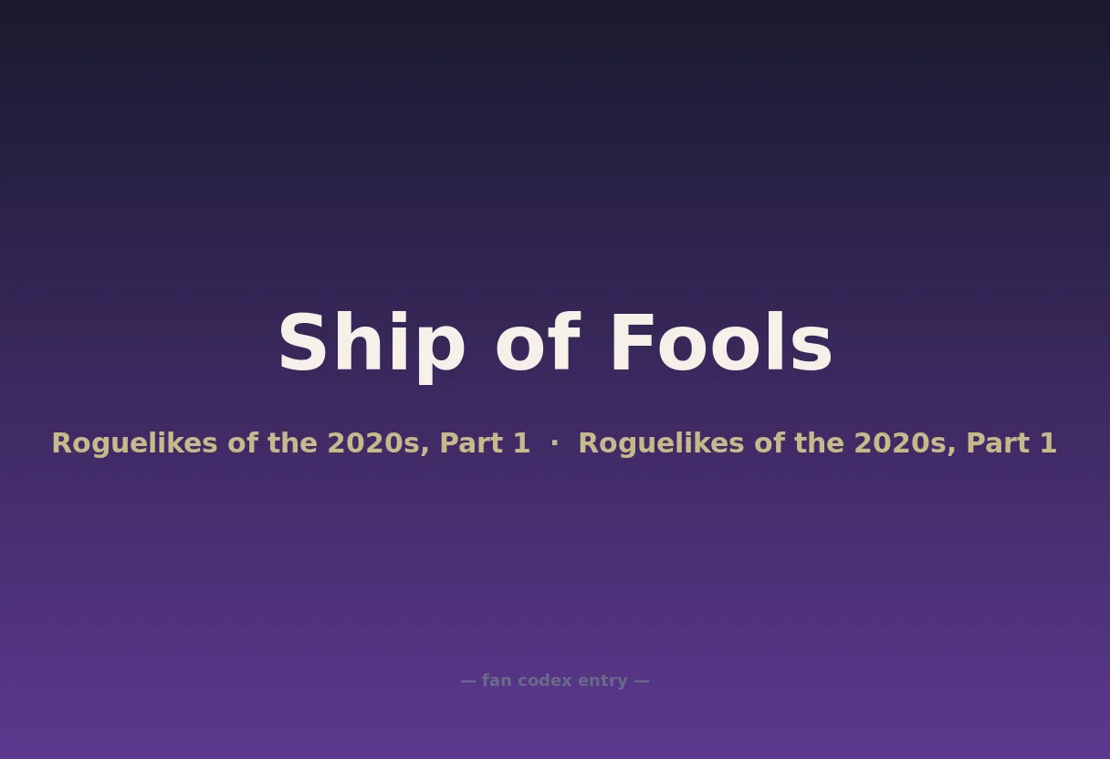 Ship of Fools