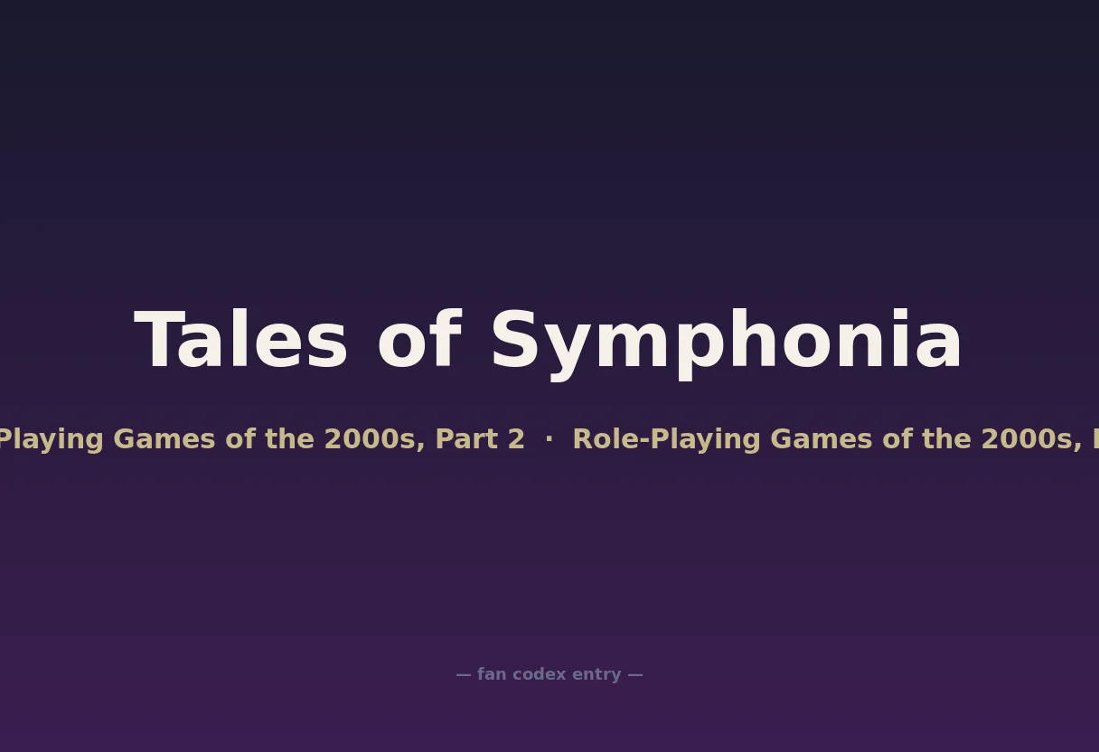 Tales of Symphonia