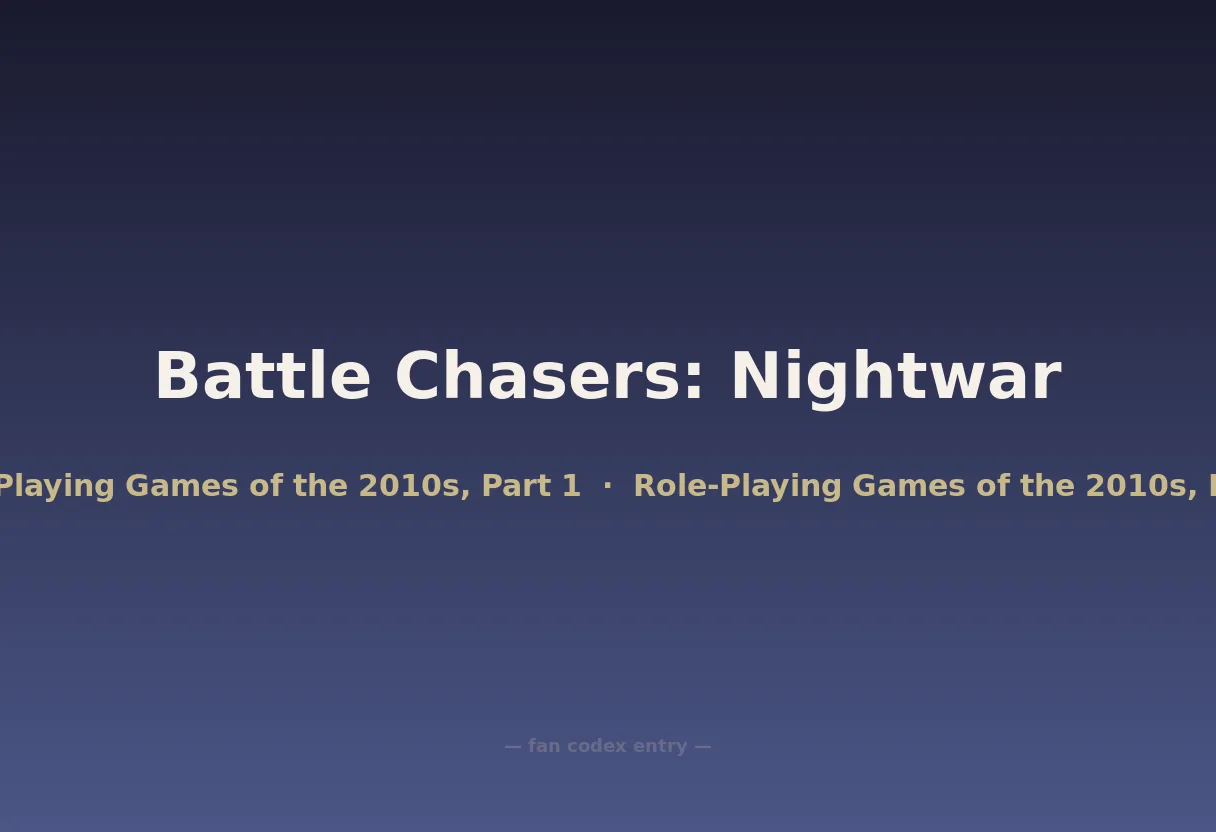 Battle Chasers: Nightwar