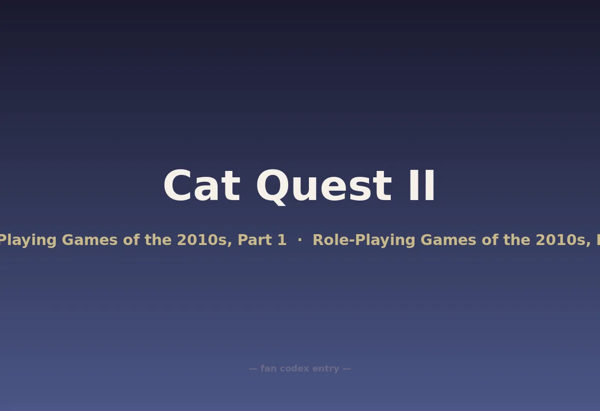 Cat Quest II