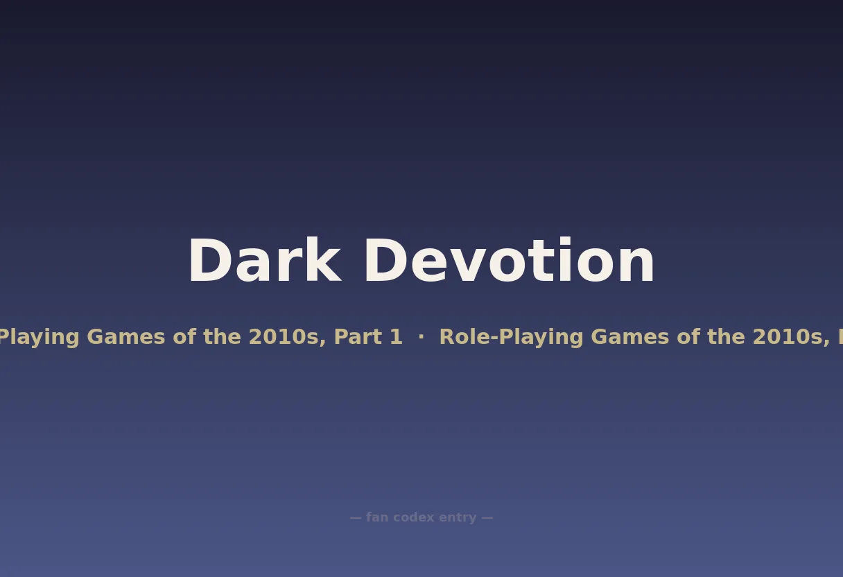 Dark Devotion