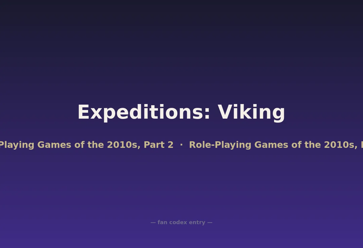 Expeditions: Viking