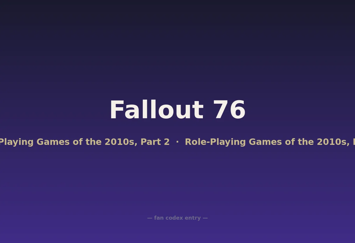Fallout 76