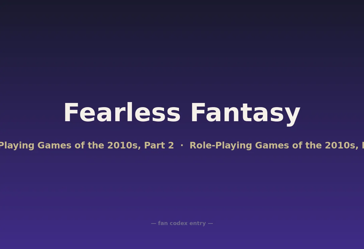 Fearless Fantasy