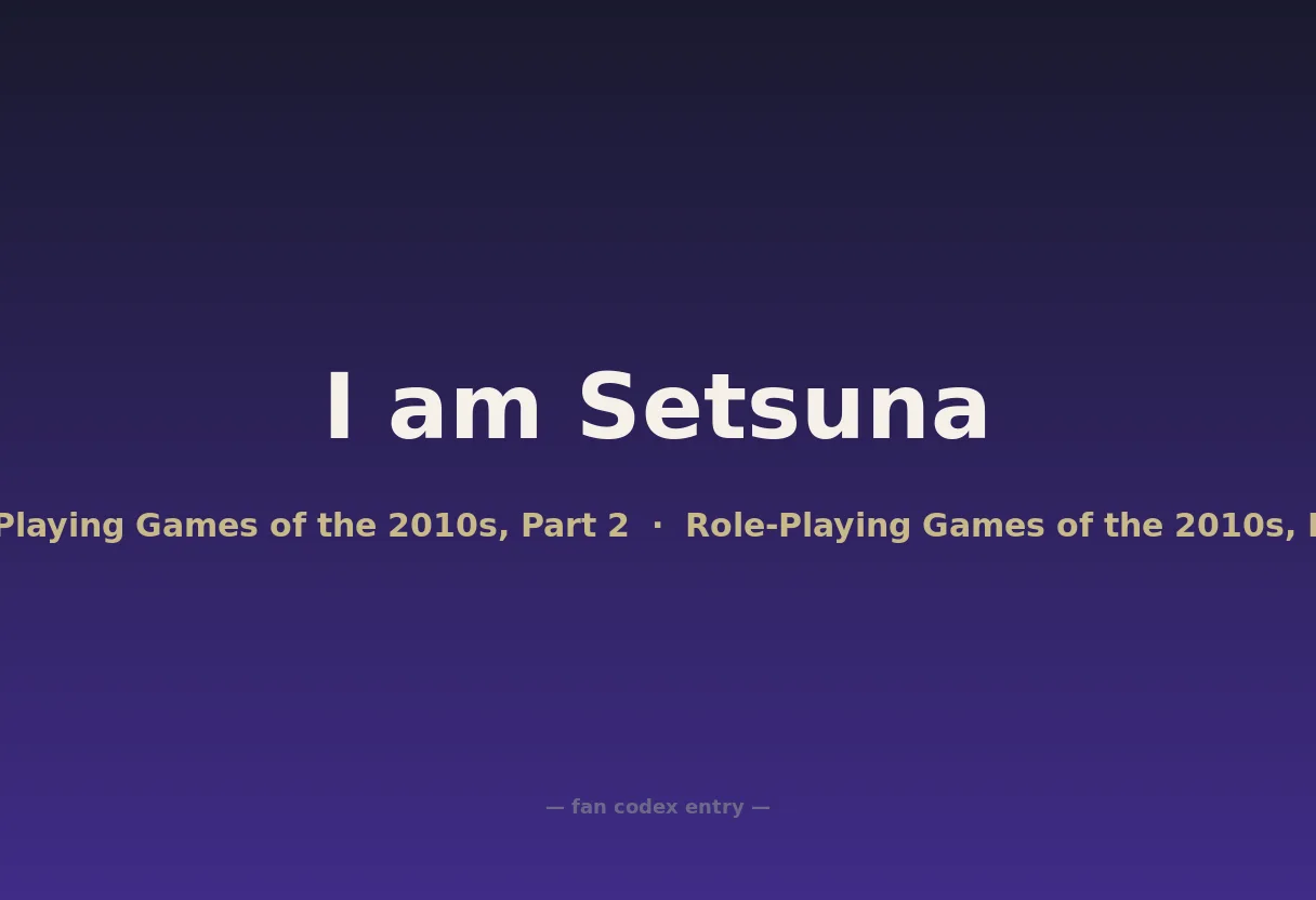 I am Setsuna