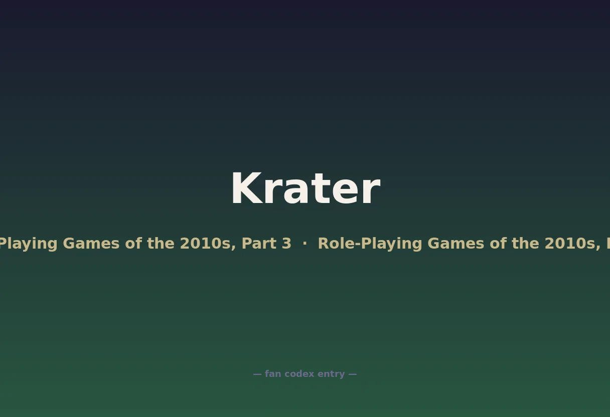 Krater