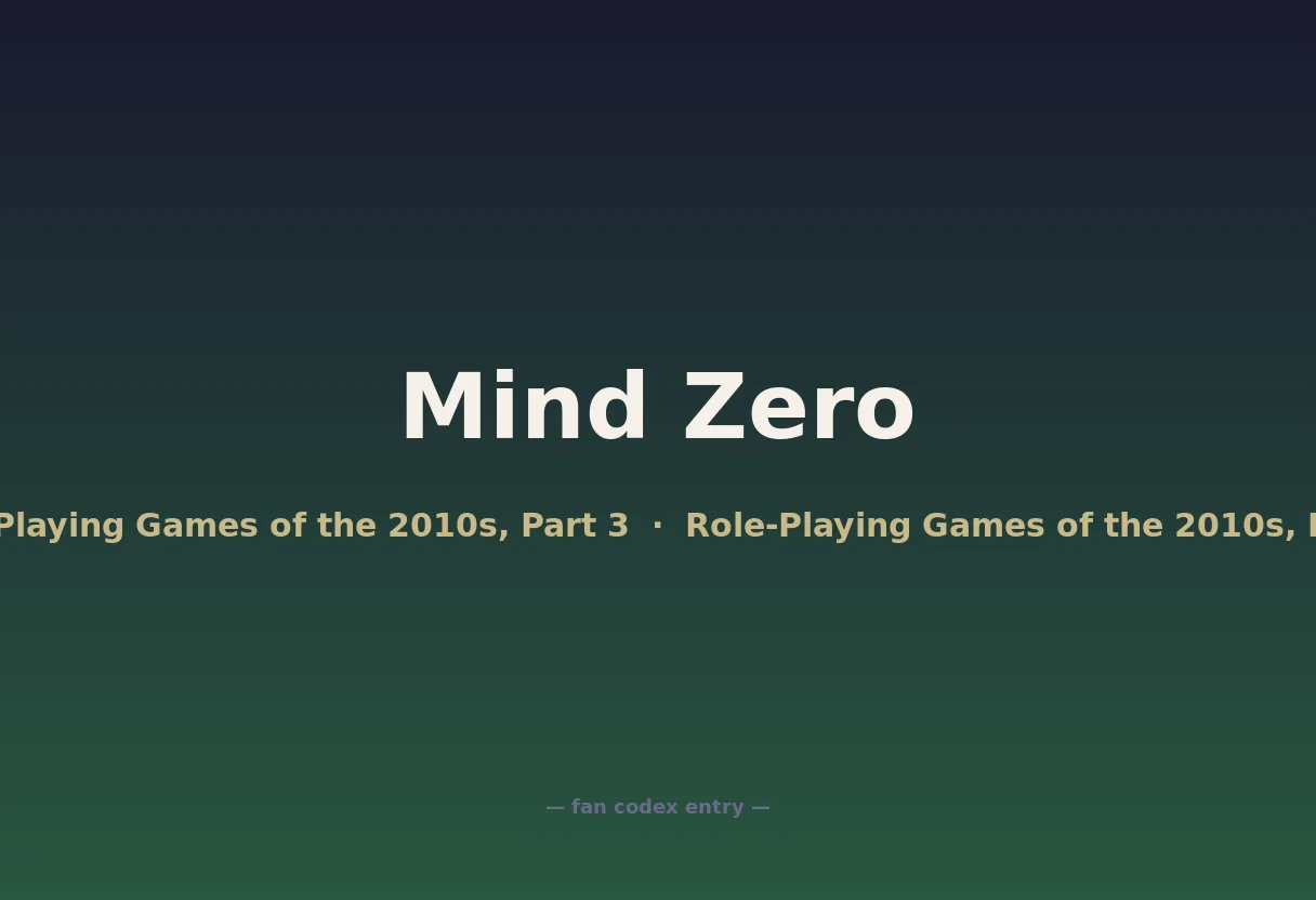 Mind Zero