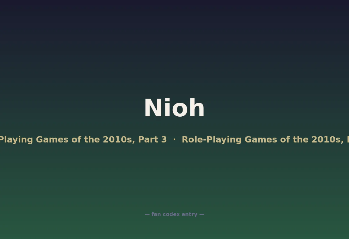 Nioh