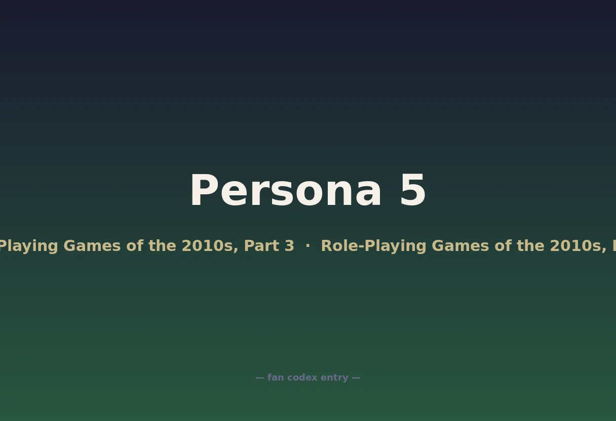 Persona 5