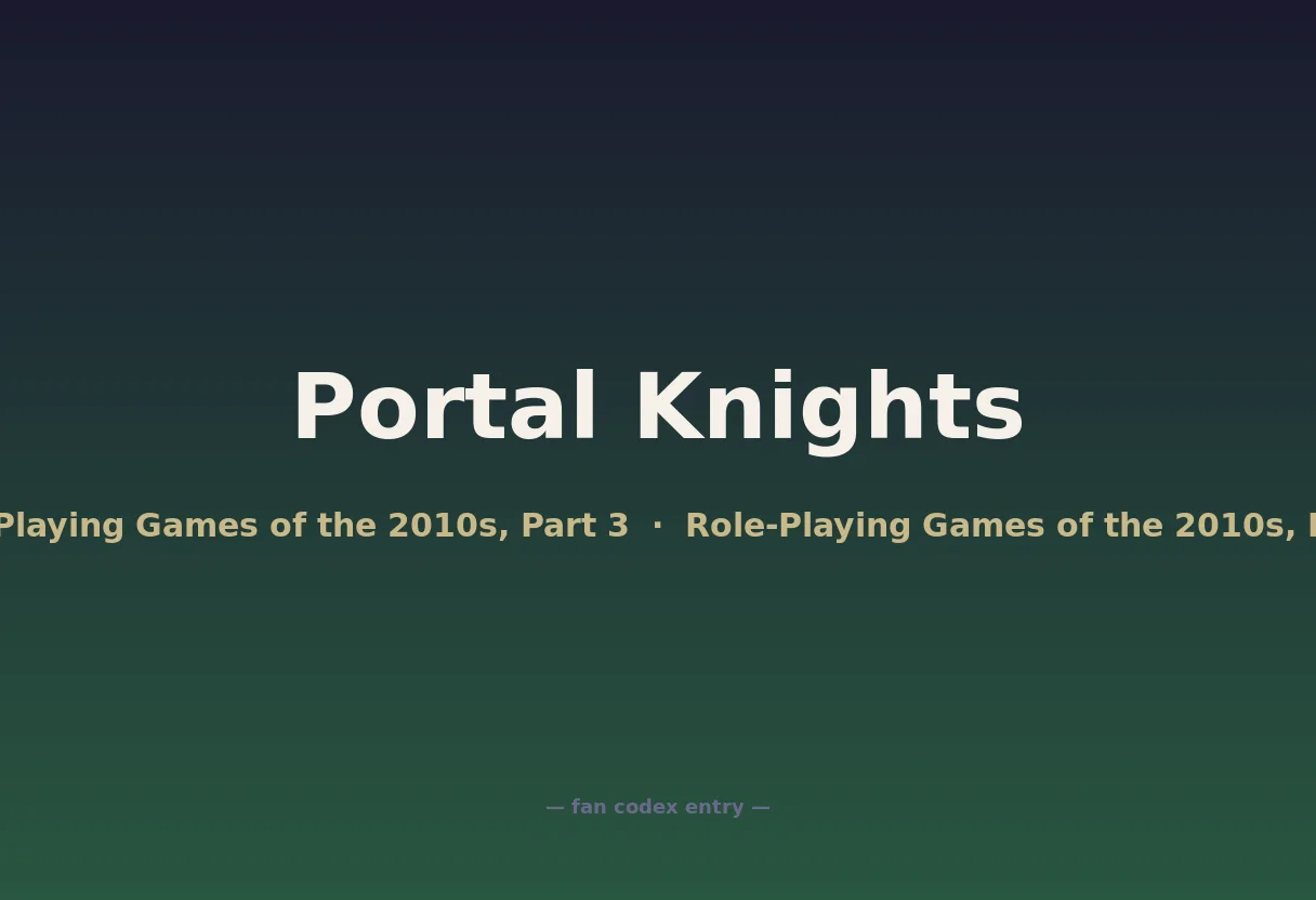 Portal Knights
