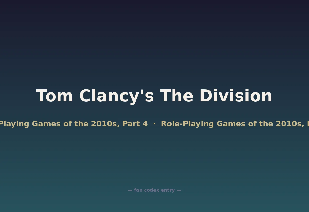 Tom Clancy's The Division