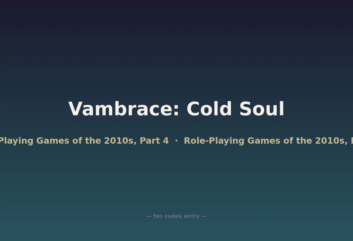 Vambrace: Cold Soul