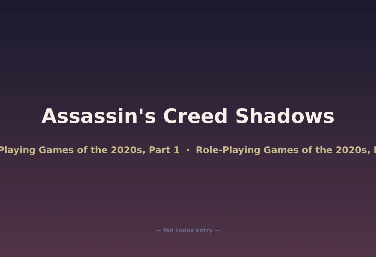 Assassin's Creed Shadows