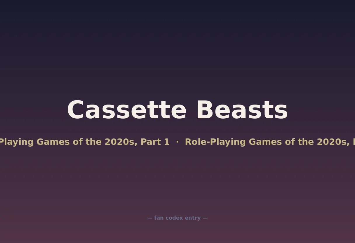 Cassette Beasts