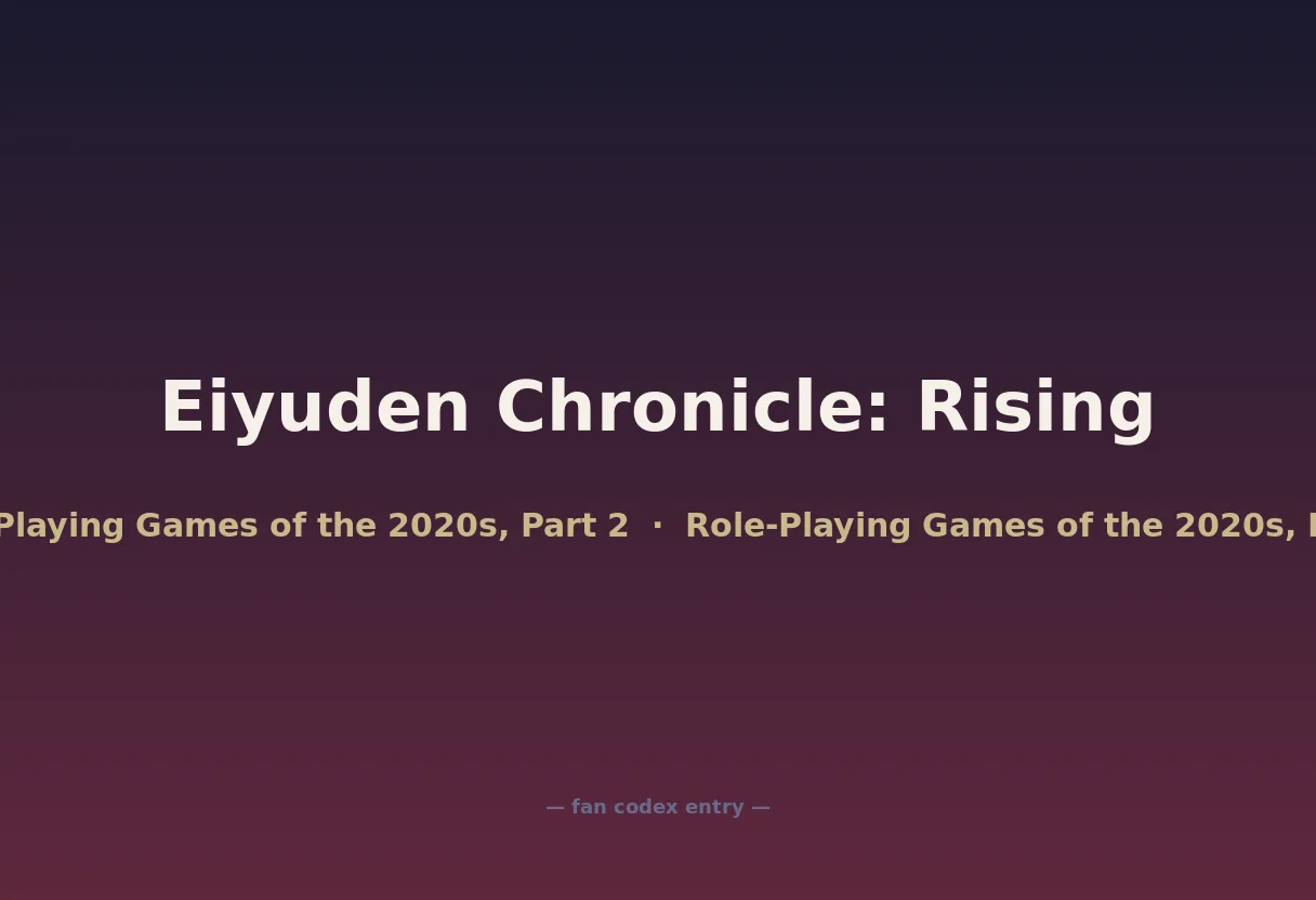 Eiyuden Chronicle: Rising