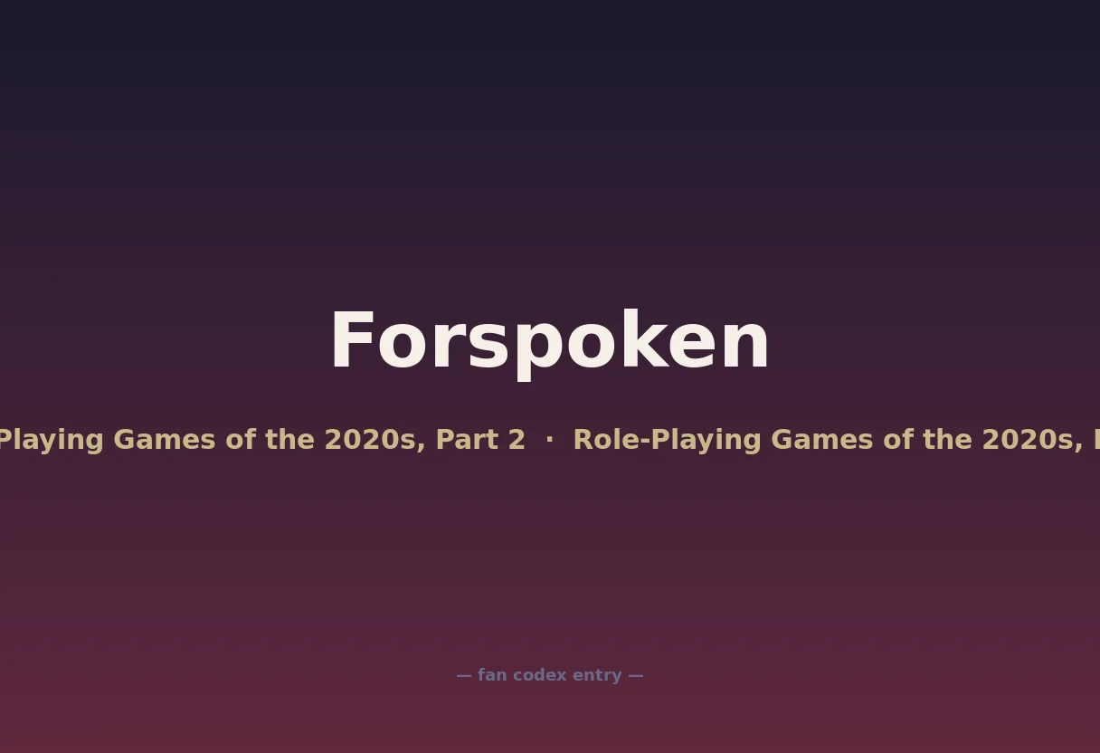 Forspoken