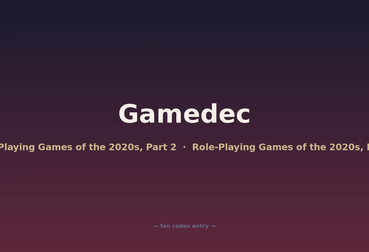 Gamedec