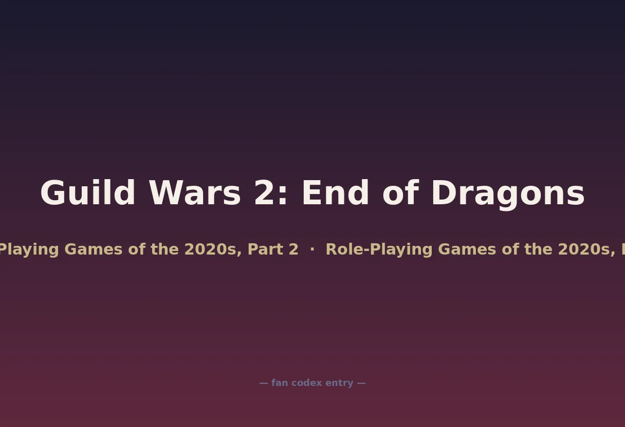 Guild Wars 2: End of Dragons