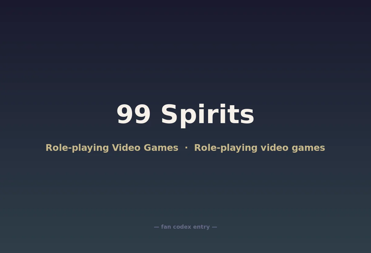 99 Spirits