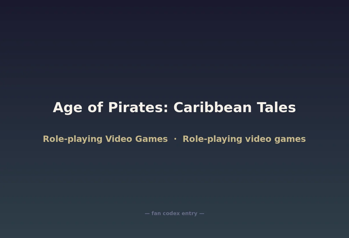Age of Pirates: Caribbean Tales