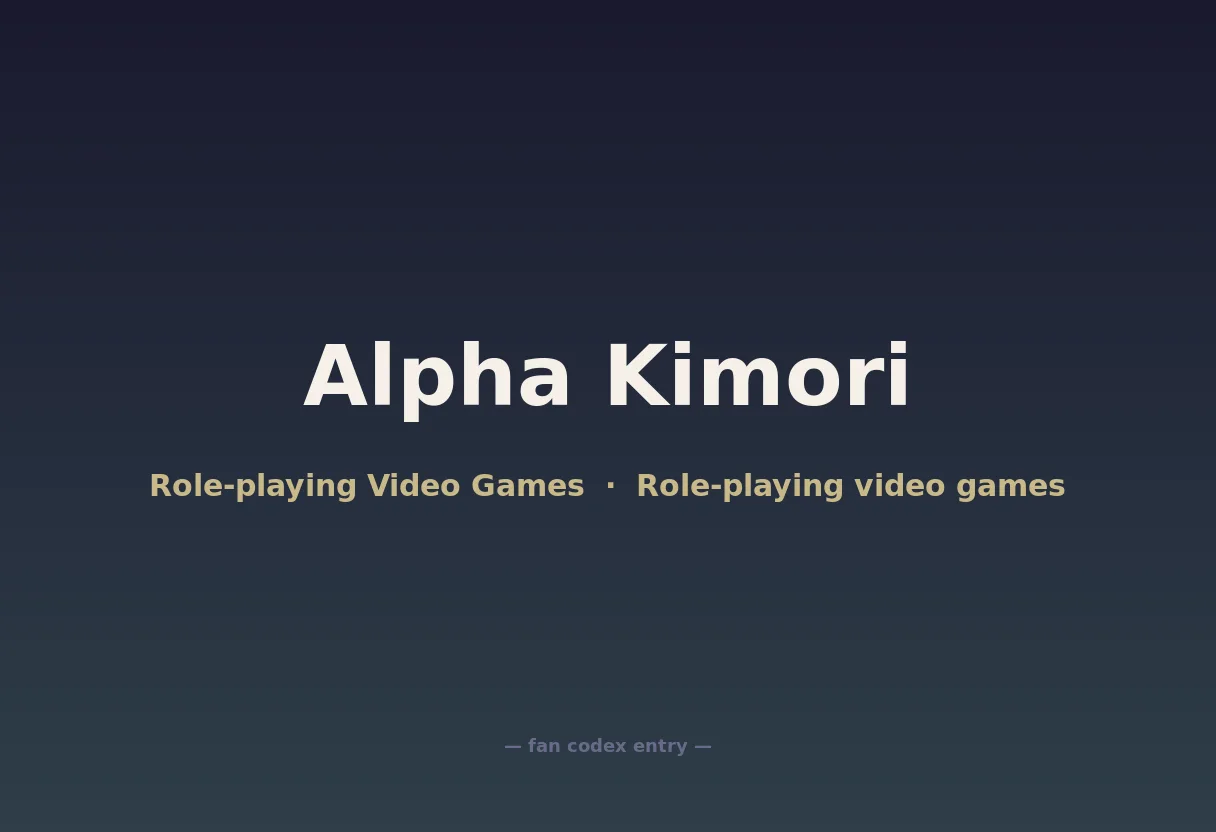 Alpha Kimori