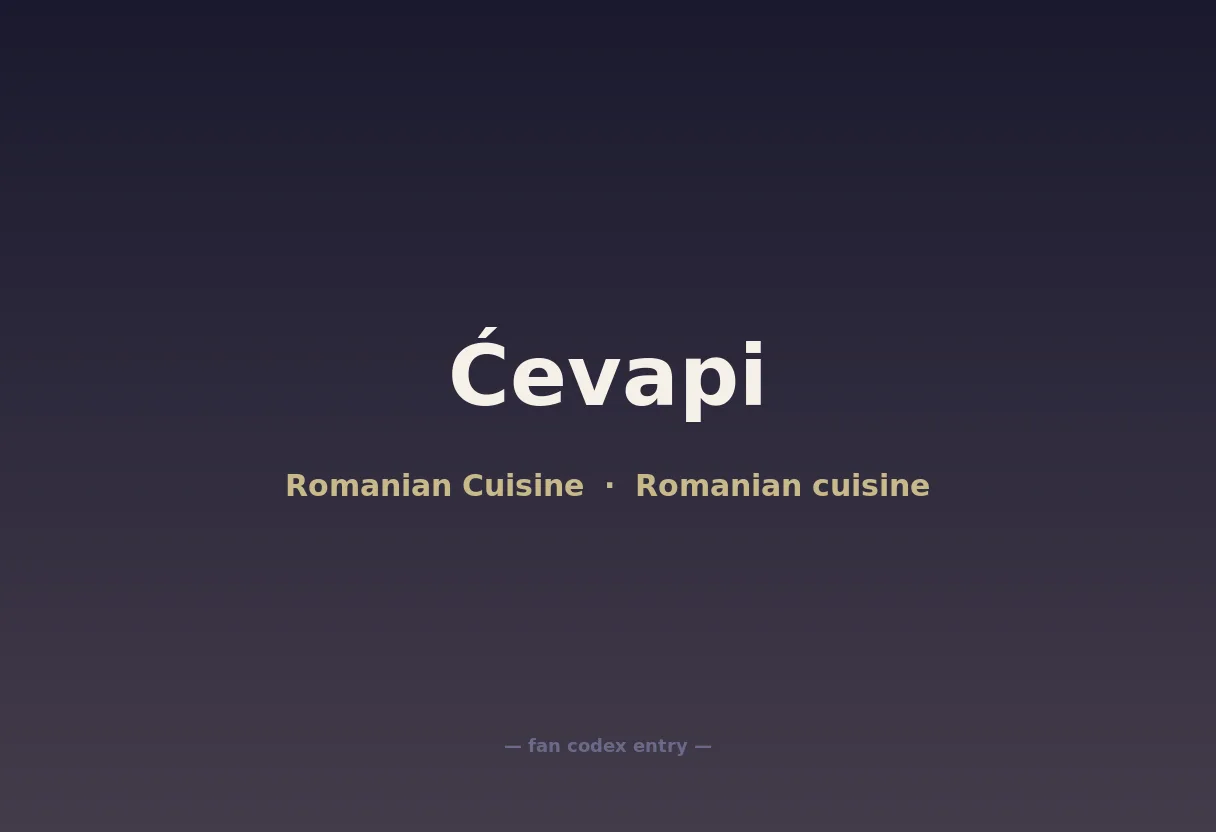 Ćevapi