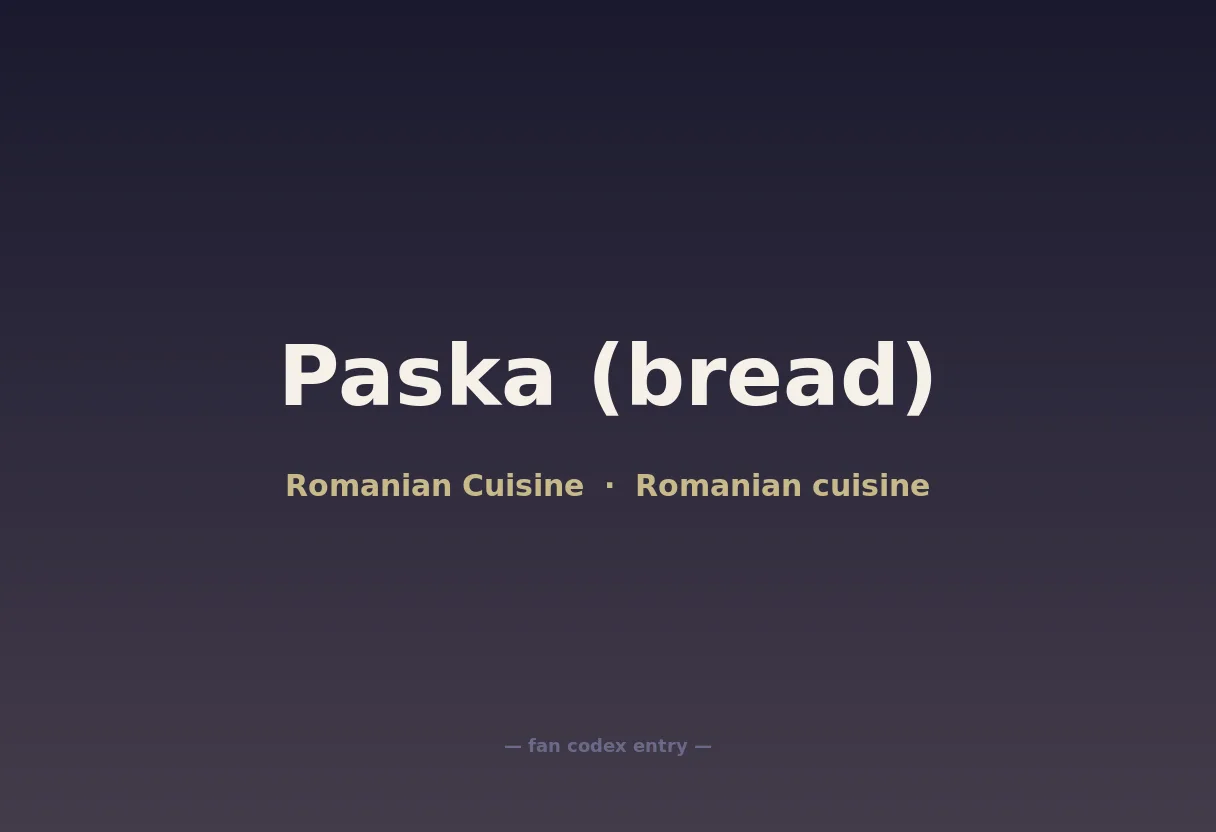 Paska (bread)